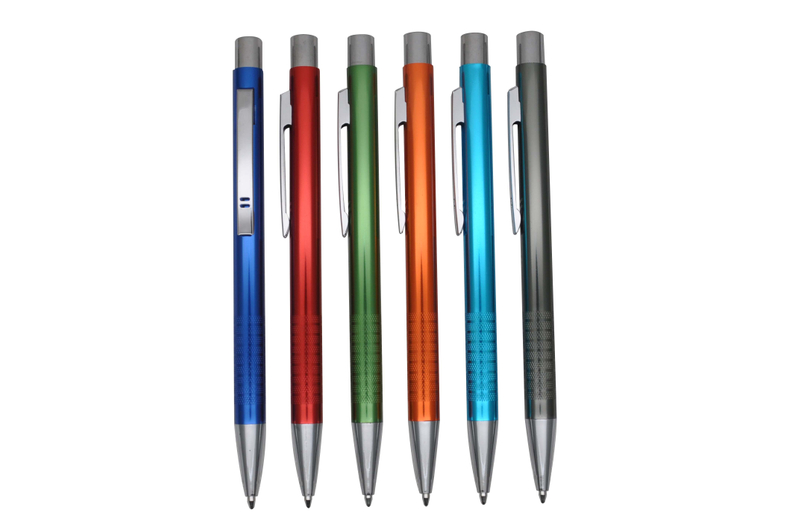MP1285-3C metal aluminium ballpoint pen