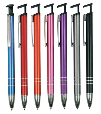 MP1318-1 Hot Selling Phone Holder Metal Ballpoint Pen for Promotion
