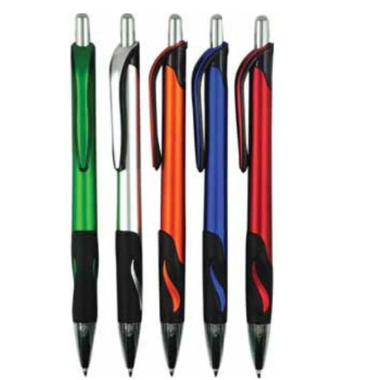 Promotional Gift Click Plastic Ball Pen with Logo Printing