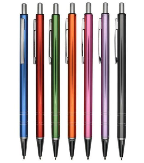 Best Selling Metal Slim Ball Pen with Customized Logo Laser