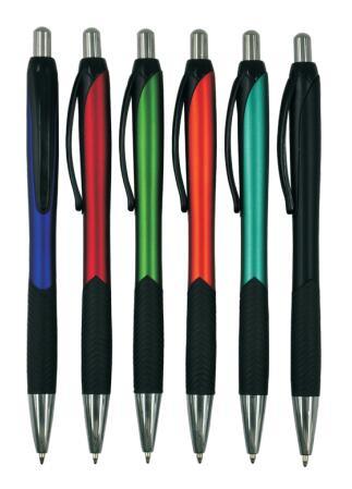 High Quality Plastic Click Ball Pen with Logo Printing