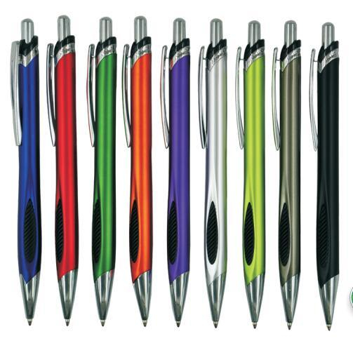 Customized Logo School Supply Plastic Ball Pen for Promotion