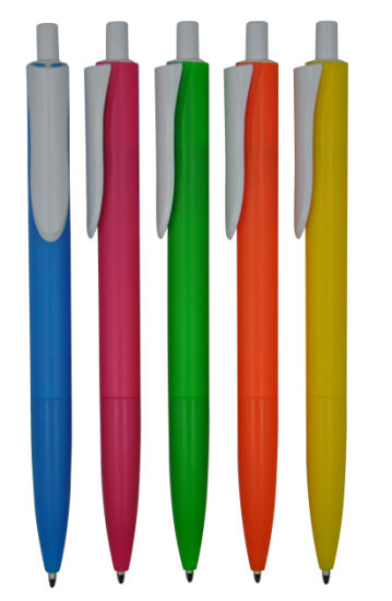 Plastic Ball Pen for Promotiona Gift with Customized Logo