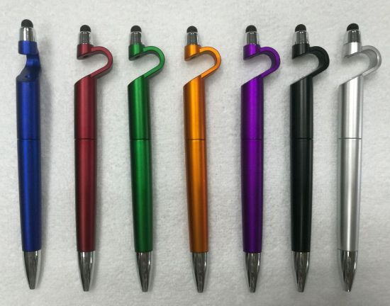 Business Supply Popular Design Phoner Holder Stylus Ball Pen