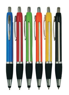 Promotional Plastic Banner Ball Pen with Touch Screen